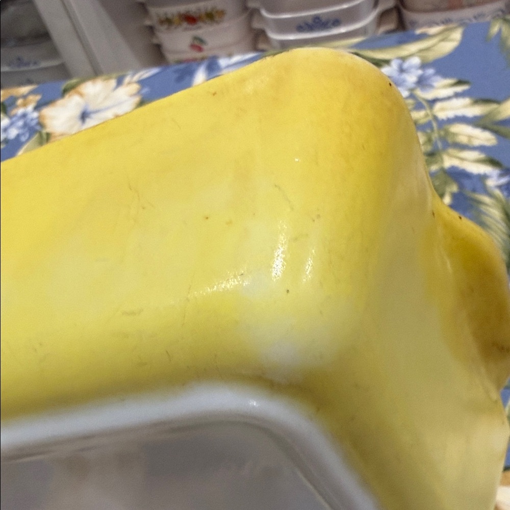 Pyrex Yellow Glass Baking Dish 503 - Picture 5 of 13